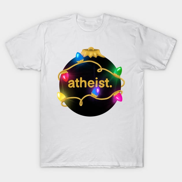 Atheist Ornament T-Shirt by sparkling-in-silence